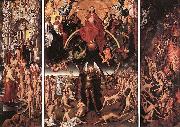 Hans Memling The Last Judgment Triptych oil painting artist